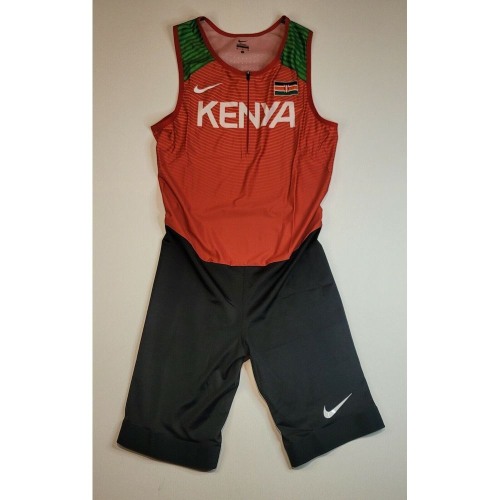Nike Kenya Speedsuit Mens Medium. Elite Pro‎ Track and Field. NWT